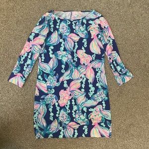 Lilly Pulitzer Koi Fish Pattern Dress